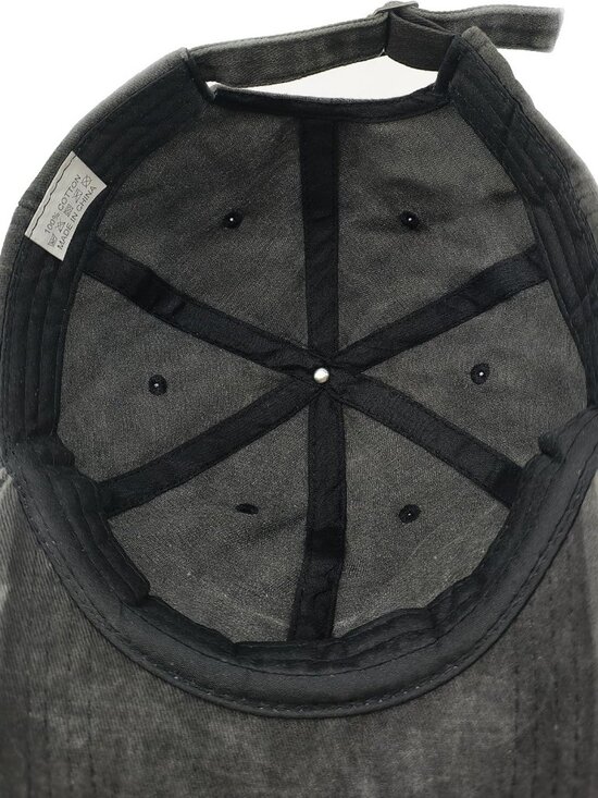 Women\'s Animal Embroidered Baseball Cap Black Gray Lightweight Casual Loin main image 5